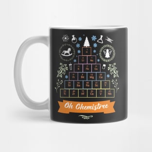 Oh Chemistree christmas science Mug